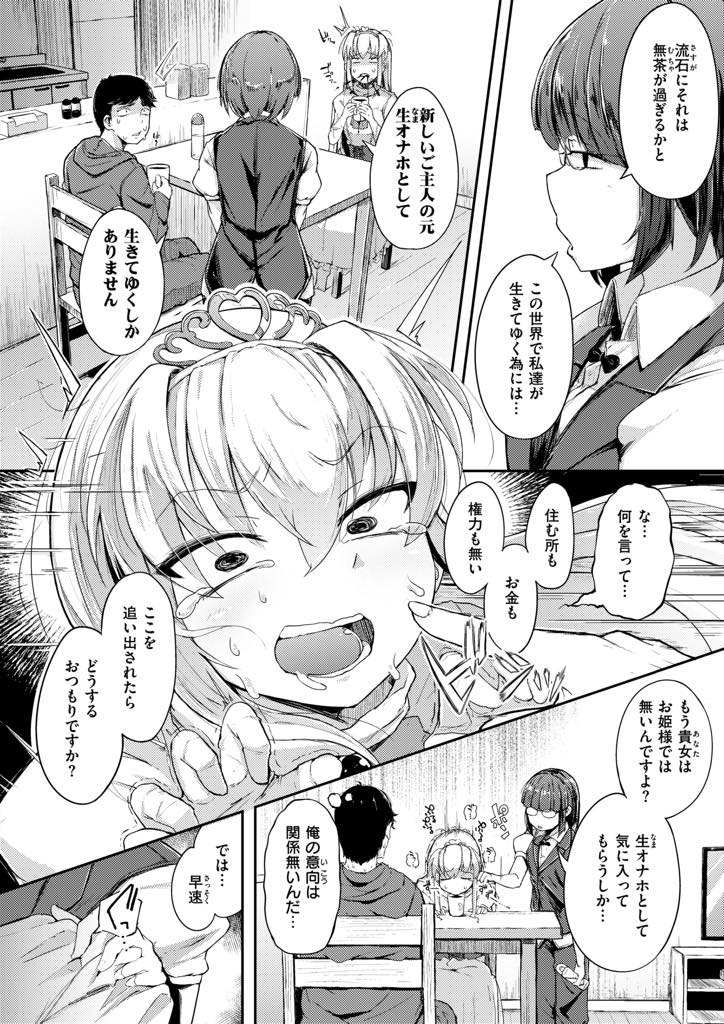 魔女の呪いでオナホに変えられていた高慢なお姫様...ご主人様の生オナホとして生きていくしか選択肢がなく執事のスパルタ指導を受けながら中出しセックスでアヘ堕ち【flanvia:オナホのおひめさま】