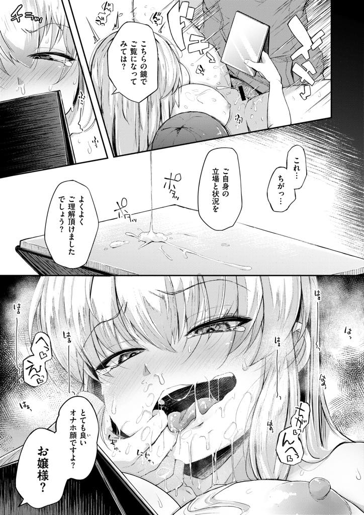 魔女の呪いでオナホに変えられていた高慢なお姫様...ご主人様の生オナホとして生きていくしか選択肢がなく執事のスパルタ指導を受けながら中出しセックスでアヘ堕ち【flanvia:オナホのおひめさま】