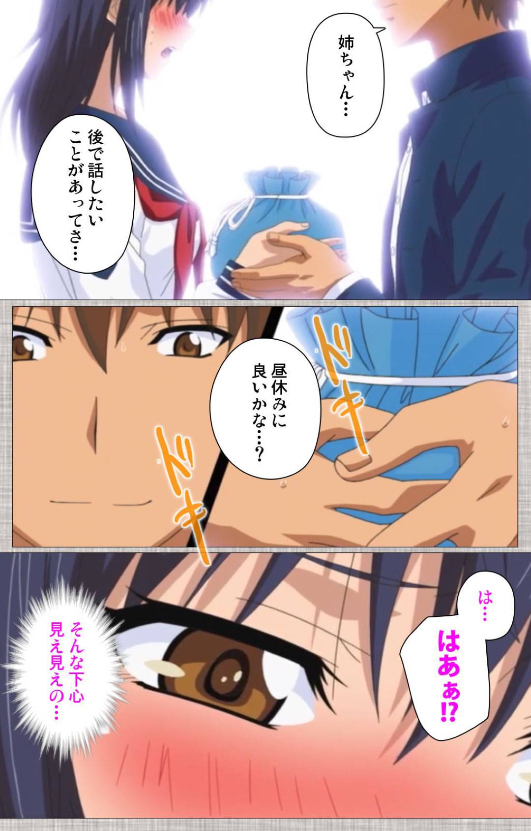 昼休みに弟に呼び出されて身体を求められる美人JK姉…ご奉仕フェラで口内射精をごっくんしたあとクンニされて感じまくり、激しい生ハメ中出しイチャラブ姉弟セックスしてイキまくる【柚木N’：姉恋#2】