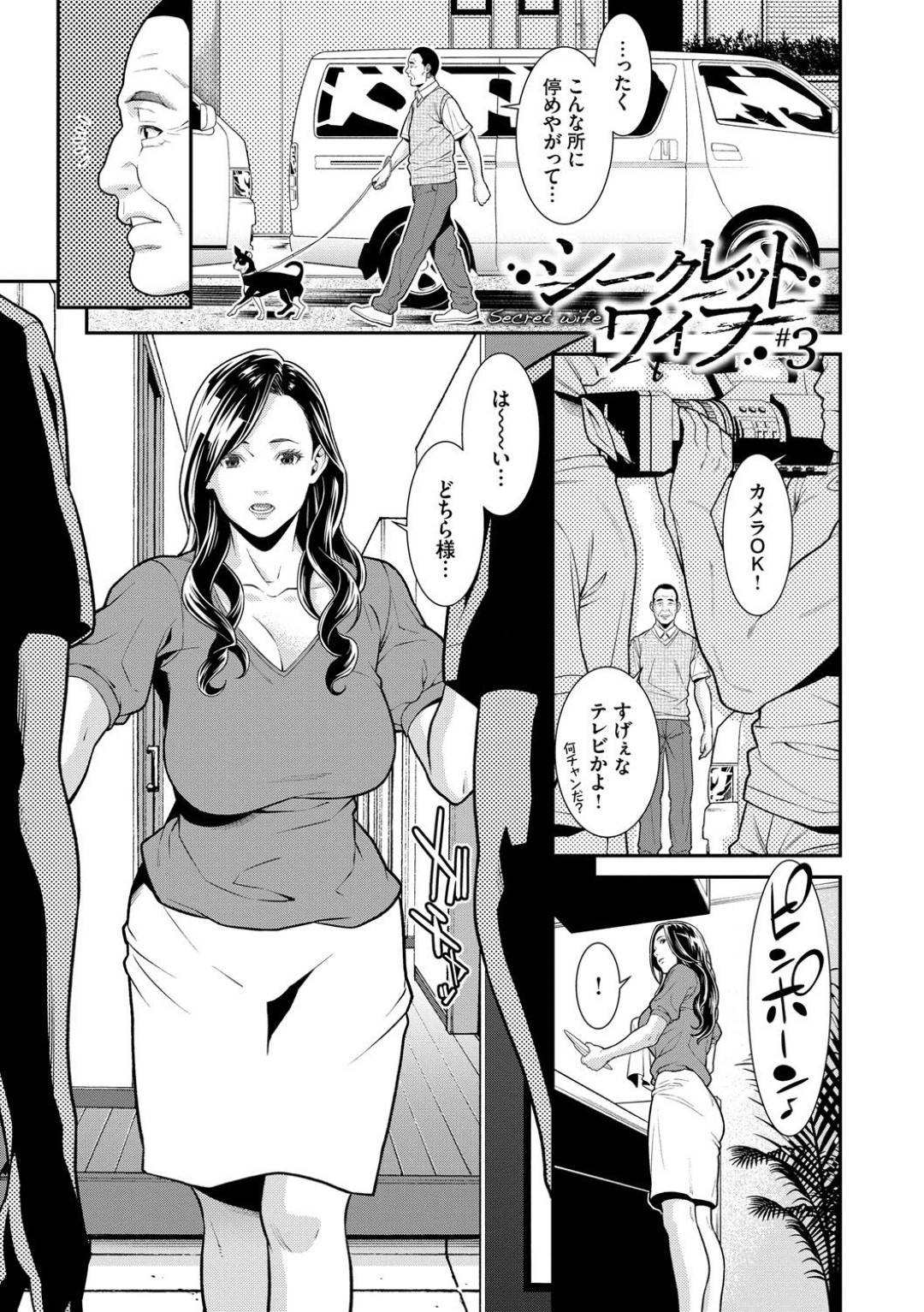 夫に隠れてAV撮影の仕事をする爆乳美人妻…ある日突然撮影部隊が自宅にやってきて、流されるがまま撮影が始まりリビングや寝室で激しいハメ撮り中出し不倫セックスしてイキまくる【終焉：シークレットワイフ＃３】