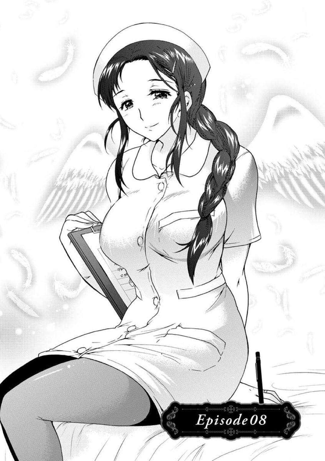 夜中に院内を巡回中、トイレでシコろうとしていた患者の男子を見つけて手伝うことにした美人ナース…手コキフェラでヌイたあと、別の男子も夜這いして逆レイプし、激しい中出しご奉仕セックスして搾精アクメ【ほんだありま：人妻結び episode08】