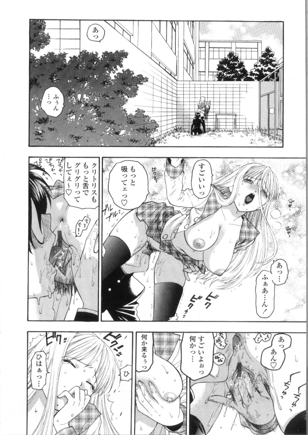自分の体操着でオナニーしていた後輩男子をペットとして調教し、強制クンニやフェラで責めまくるドＳ美人JK…しかし後日、不良の兄を連れてきた男子に復讐されて無理やり犯され、激しいお仕置き輪姦レイプで種付けされてしまう【東鉄神：校庭の隅】