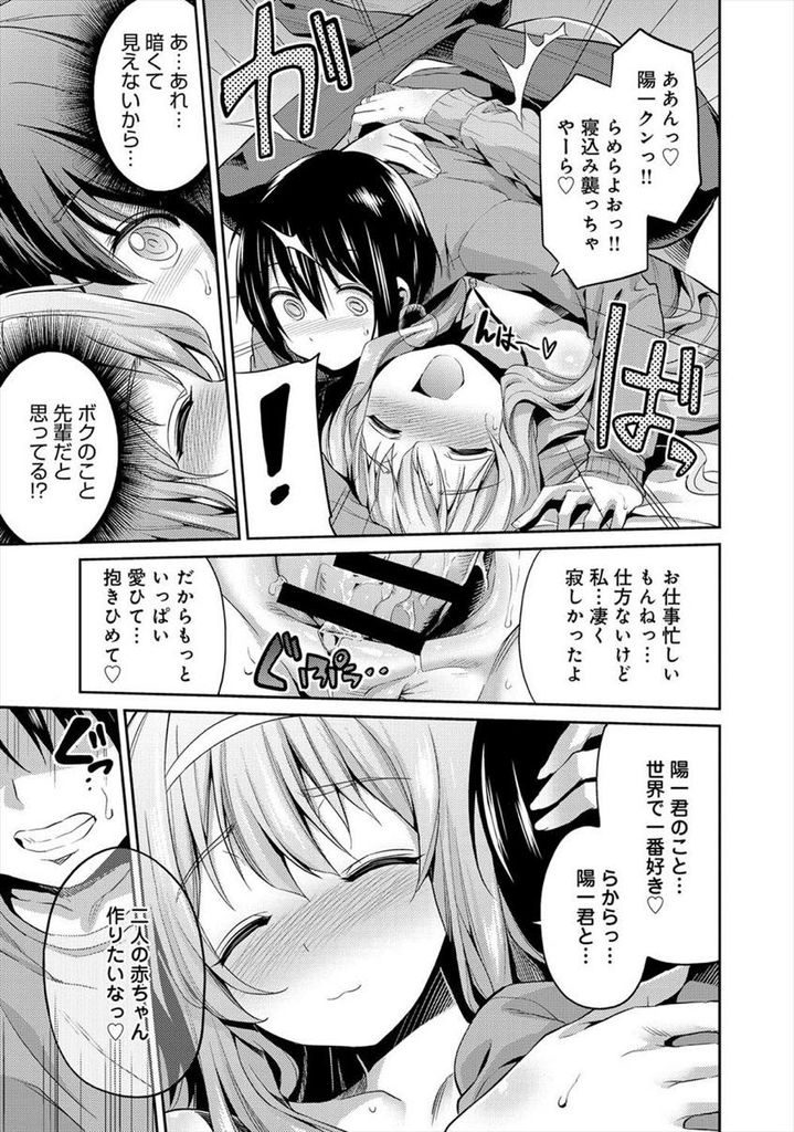 自分に恋愛感情を抱いている実の弟の家で酔い潰れて寝ている隙にこっそりと弟に犯されてしまう巨乳お姉さん...姉のエッチな身体に発情して我慢できなくなった弟に欲望のまま犯されてしまい近親相姦中出しセックス【日月ネコ:睡眠孕ませブライド】